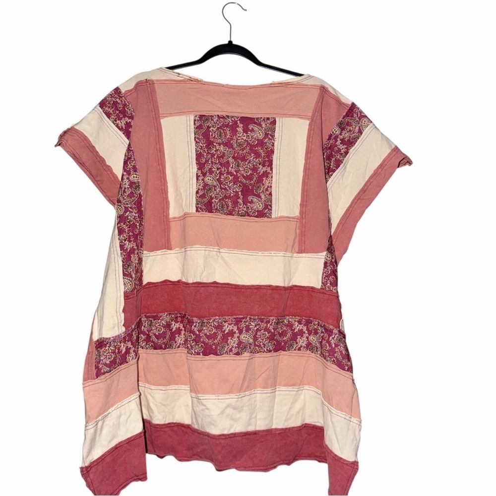 Oli & Hali Patchwork Top Oversized Small